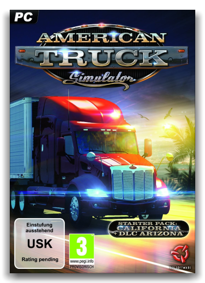 American Truck Simulator [v 1.0.0s + 1 DLC] (2016) PC | RePack by xatab