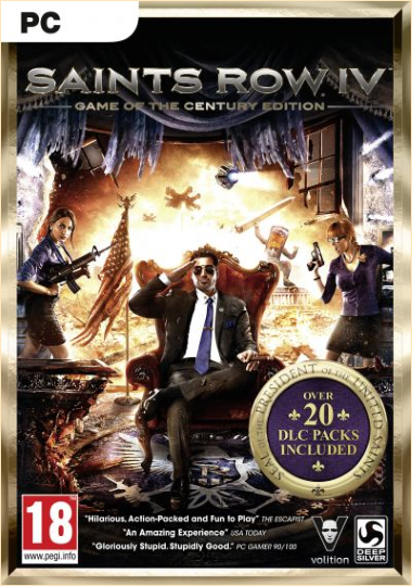 Saints Row 4: Game of the Century Edition (2014) PC | RePack by xatab